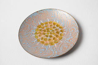 Catch All Enamel Dish by Mary Mcgrath