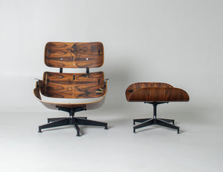3rd generation Eames Lounge Chair in Brazilian Rosewood