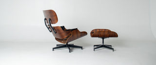 3rd generation Eames Lounge Chair in Brazilian Rosewood