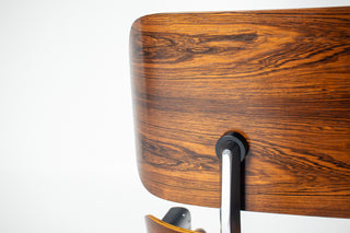 3rd generation Eames Lounge Chair in Brazilian Rosewood