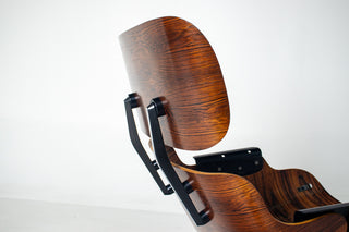 3rd generation Eames Lounge Chair in Brazilian Rosewood