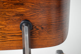 3rd generation Eames Lounge Chair in Brazilian Rosewood