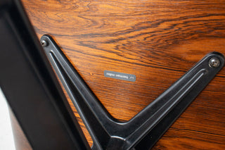 3rd generation Eames Lounge Chair in Brazilian Rosewood