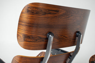 3rd generation Eames Lounge Chair in Brazilian Rosewood