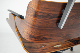 3rd generation Eames Lounge Chair in Brazilian Rosewood