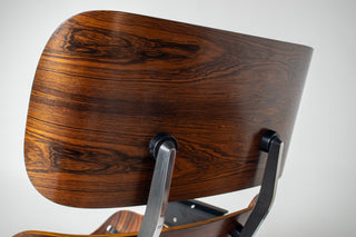 3rd generation Eames Lounge Chair in Brazilian Rosewood