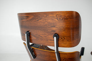 3rd generation Eames Lounge Chair in Brazilian Rosewood