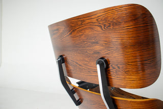 3rd generation Eames Lounge Chair in Brazilian Rosewood