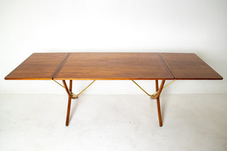 Hans Wegner AT-304 “Sabre Leg” Dining Table for Andreas Tuck, Denmark, 1950s