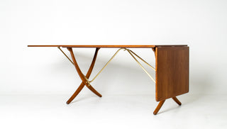 Hans Wegner AT-304 “Sabre Leg” Dining Table for Andreas Tuck, Denmark, 1950s