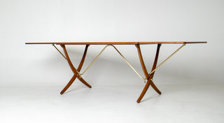 Hans Wegner AT-304 “Sabre Leg” Dining Table for Andreas Tuck, Denmark, 1950s