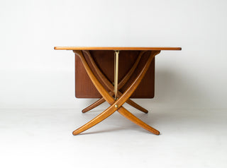 Hans Wegner AT-304 “Sabre Leg” Dining Table for Andreas Tuck, Denmark, 1950s