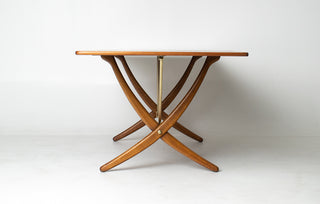 Hans Wegner AT-304 “Sabre Leg” Dining Table for Andreas Tuck, Denmark, 1950s