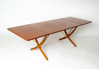 Hans Wegner AT-304 “Sabre Leg” Dining Table for Andreas Tuck, Denmark, 1950s