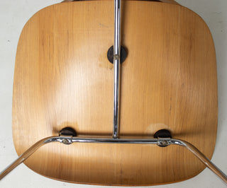 Early Eames LCM Chair in Calico Ash for Herman Miller, circa 1952