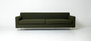 Edward Wormley Sofa  for Dunbar with Brass legs