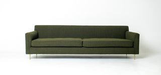 Edward Wormley Sofa  for Dunbar with Brass legs