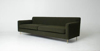 Edward Wormley Sofa  for Dunbar with Brass legs