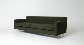 Edward Wormley Sofa  for Dunbar with Brass legs