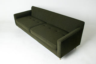 Edward Wormley Sofa  for Dunbar with Brass legs