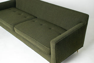 Edward Wormley Sofa  for Dunbar with Brass legs