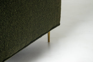 Edward Wormley Sofa  for Dunbar with Brass legs
