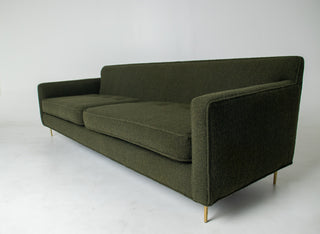 Edward Wormley Sofa  for Dunbar with Brass legs