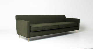 Edward Wormley Sofa  for Dunbar with Brass legs