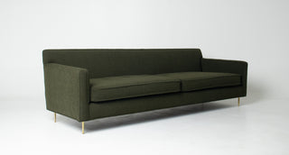 Edward Wormley Sofa  for Dunbar with Brass legs