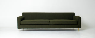 Edward Wormley Sofa  for Dunbar with Brass legs