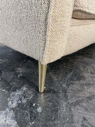 Edward Wormley Sofa with Brass legs for Dunbar