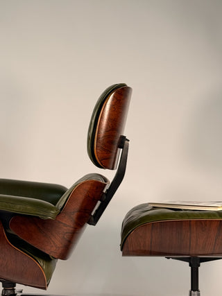 2nd Generation Rosewood Eames Lounge Chair 670/671 by Herman Miller