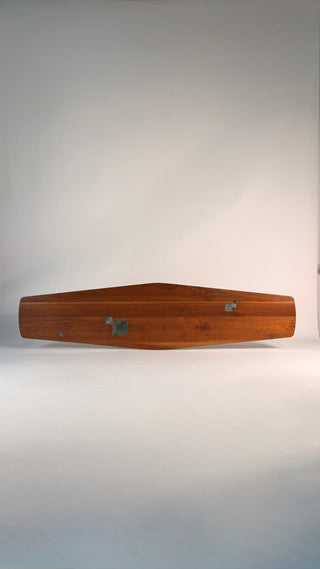 Edward Wormley Janas Coffee Table with Tiffany Glass Tiles for Dunbar