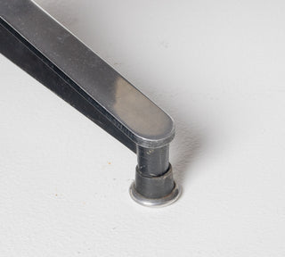 Early 1st Generation Eames Lounge Chair and Ottoman in Rosewood and Black Leather