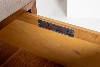 George Nelson Basic Series 3 Drawer Dresser in Walnut