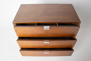 George Nelson Basic Series 3 Drawer Dresser in Walnut