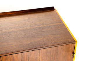 Finn Juhl Cabinet for Baker in Walnut & Maple Circa 1960s