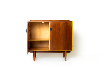 Finn Juhl Cabinet for Baker in Walnut & Maple Circa 1960s