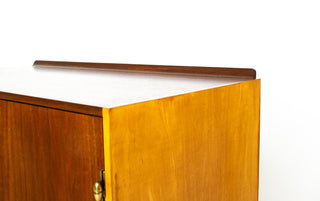 Finn Juhl Cabinet for Baker in Walnut & Maple Circa 1960s