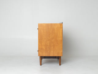Finn Juhl Cabinet for Baker in Walnut & Maple Circa 1960s