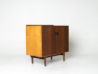 Finn Juhl Cabinet for Baker in Walnut & Maple Circa 1960s