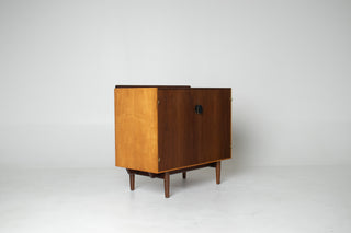 Finn Juhl Cabinet for Baker in Walnut & Maple Circa 1960s