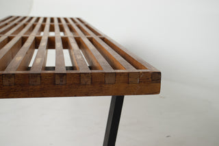 George Nelson Slat Bench for Herman Miller, Early 1950s