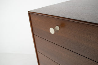 George Nelson Thin Edge 10-Drawer Dresser in Walnut for Herman Miller, Circa 1950s