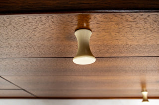 George Nelson Thin Edge 10-Drawer Dresser in Walnut for Herman Miller, Circa 1950s