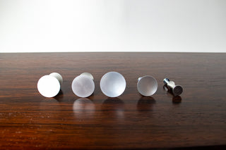 George Nelson Thin Edge Style Small Solid Aluminum Drawer Pull