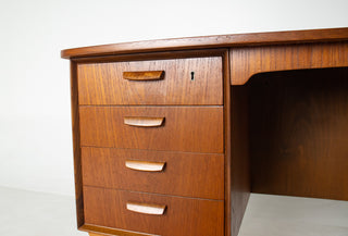 H.P. Hansen Teak Executive Desk