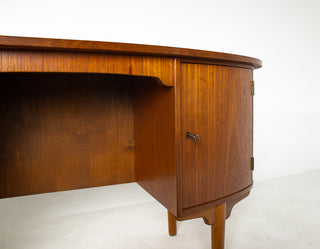 H.P. Hansen Teak Executive Desk