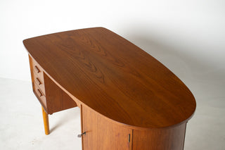 H.P. Hansen Teak Executive Desk