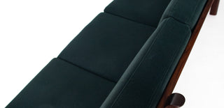 Hans Wegner Four Seater Sofa in Teak For Getama, Model GE-236